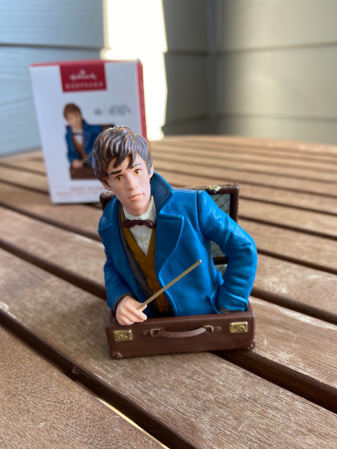 Newt Scamander fantastic Beasts Hallmark Ornament Etsy