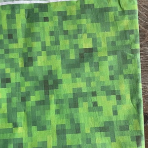 Cotton Fabric - pixels