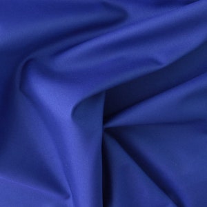 Tejido de Poliéster impermeable Azul Cobalto PN-EN 71-3: 1998