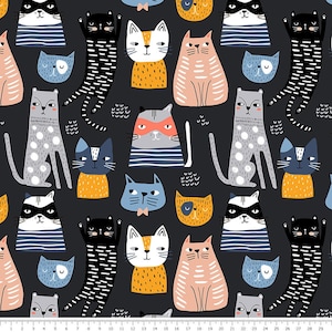 Sweatshirt Cotton - Cats