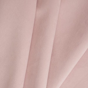 Veloursstof - poederroze
