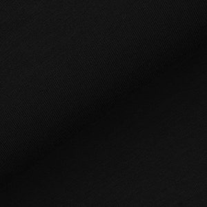 Jersey Viscose fabric - Black
