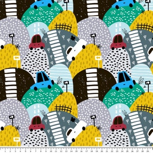 Cars - 100% cotton fabric