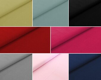 100% cotton fabric solid colors