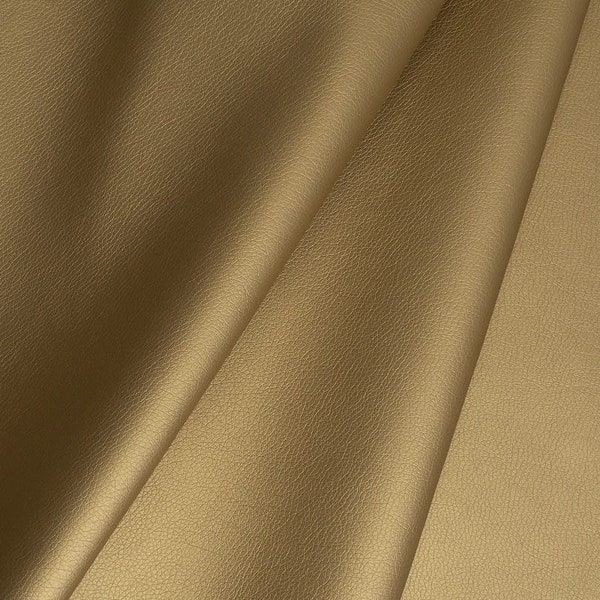 Eco leather  - metallic gold