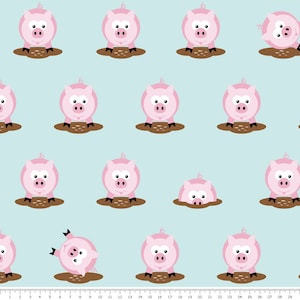 Piggies - waterproof Polyester fabric PN-EN 71-3: 1998