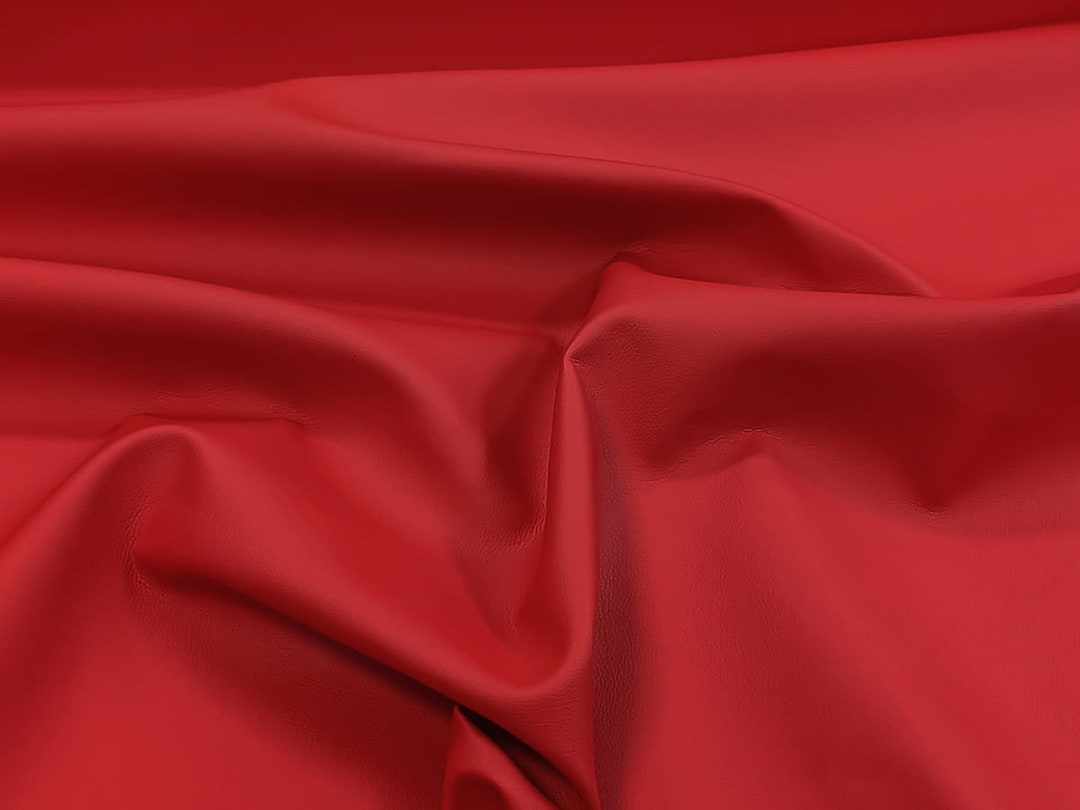 Eco Leather - Red - Etsy