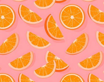 Sweatshirt Cotton - Oranges