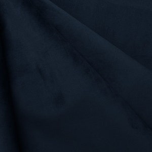 Tecido veludo - azul marinho
