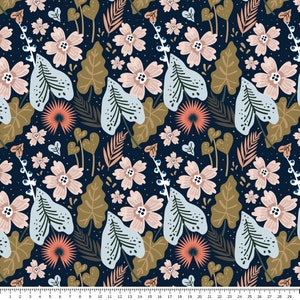Leaves - 100% cotton fabric