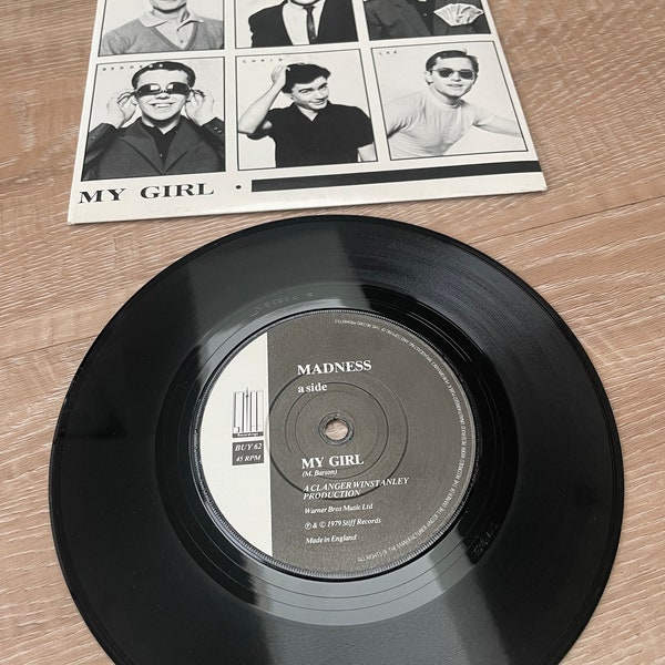 Madness - My Girl - EX+ condition Vinyl 45rpm Single Record - 2Tone