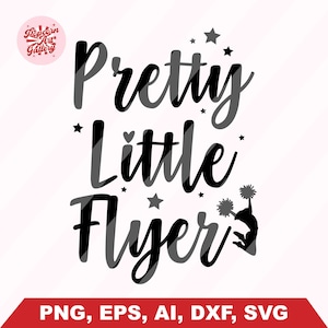 Pretty Little Flyer Svg, Cheer mom life svg, Cheer Mom Shirt, Cheer Mom Svg, Cheerleader Svg, Cheer Mom Png, Cheer Shirt Svg, Cheer Svg File