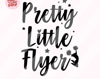 Pretty Little Flyer Svg, Cheer mom life svg, Cheer Mom Shirt, Cheer Mom Svg, Cheerleader Svg, Cheer Mom Png, Cheer Shirt Svg, Cheer Svg File