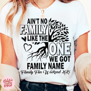 Ain&#39;t no Family like the one I got SVG & PNG, family reunion svg, family reunion png, family reunion tree, 2025 family reunion svg