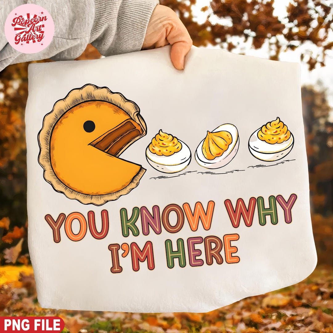 面白い感謝祭のデビルドエッグPNG、レトロなパンプキンパイのデザイン、秋の秋の季節PNG、かわいい感謝祭の昇華デジタルダウンロード - Etsy 日本, image size:1080x1080