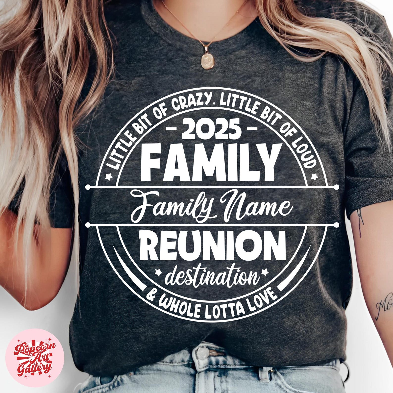 Family Reunion Svg 2025, Family Name Svg, Little Bit of Crazy Little ...