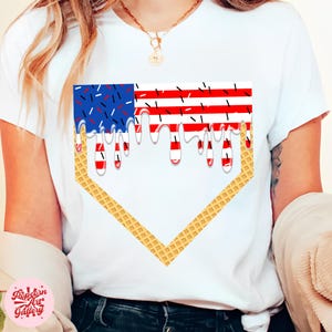 4th of July PNG | Red white and Blue Drip PNG | Patriotic Drip PNG | Baseball Life | Sprinkle Drip | Ice Cream Drip | Baseball Drip png