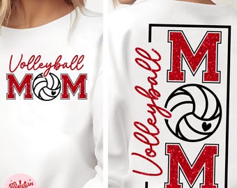 Volleyball Mom SVG PNG, Volleyball Mom Shirt Svg, Volleyball Svg, Volleyball Mama Svg, Volleyball Shirt Svg, Game Day Svg, Sports Mom Svg