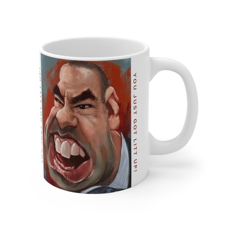 Mercancía de Louis litt, citas de Louis litt, taza de café, programa de televisión Suits, programa de televisión de tendencia, espectro de Harvey, elenco de trajes, acabas de iluminarte imagen 4