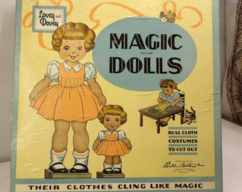 Lovey and Dovey Magic Dolls 1951