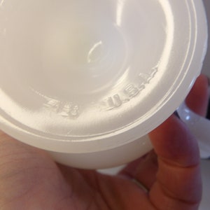 Mickey Mouse milk glass footed coffee mug with a M handle image 6