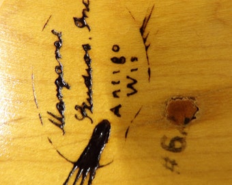 Hand Made wooden salad bowls.  Set of 5