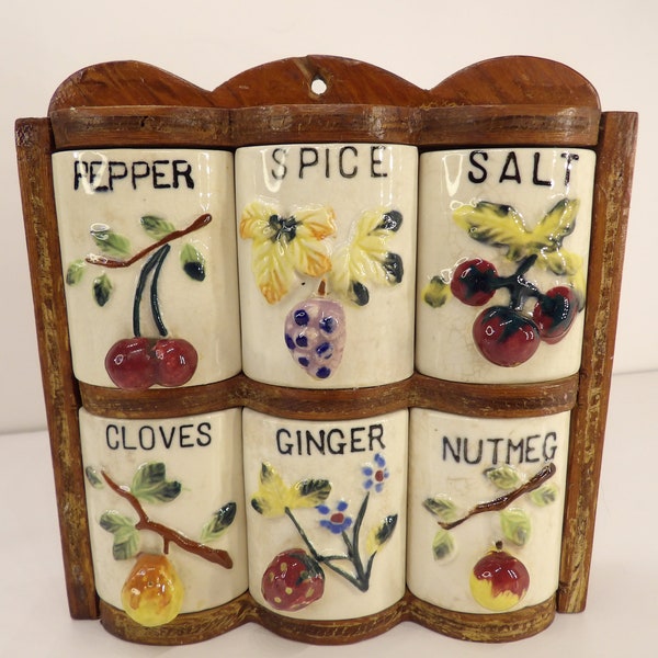 Ceramic Spice Rack Etsy