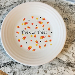 Fiestaware Trick or Treat Luncheon Plate