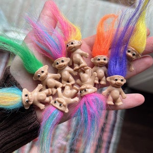 Mini Troll Magnets (3 pcs) Mystery Bundle