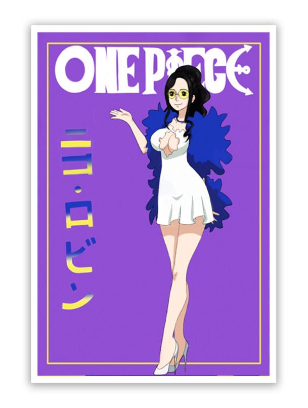 Robin Fanart Poster From One Piece by Razmo Manga Etsy Australia