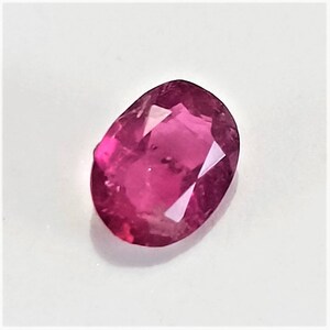 Tourmaline,Natural Tourmaline,Pink Tourmaline,Tourmaline Cut Stone,Tourmaline Gemstones,Tourmaline Oval,Jewellery,6.3x4.7mm Approx, 0.55 cts