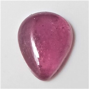 Ruby, Ruby Glass Filled, Ruby Pear Cabochon,Pink Ruby, Ruby Gemstones,July Birthstone, Precious stone, jewellery,10.2x8.1mm Approx, 2.95cts