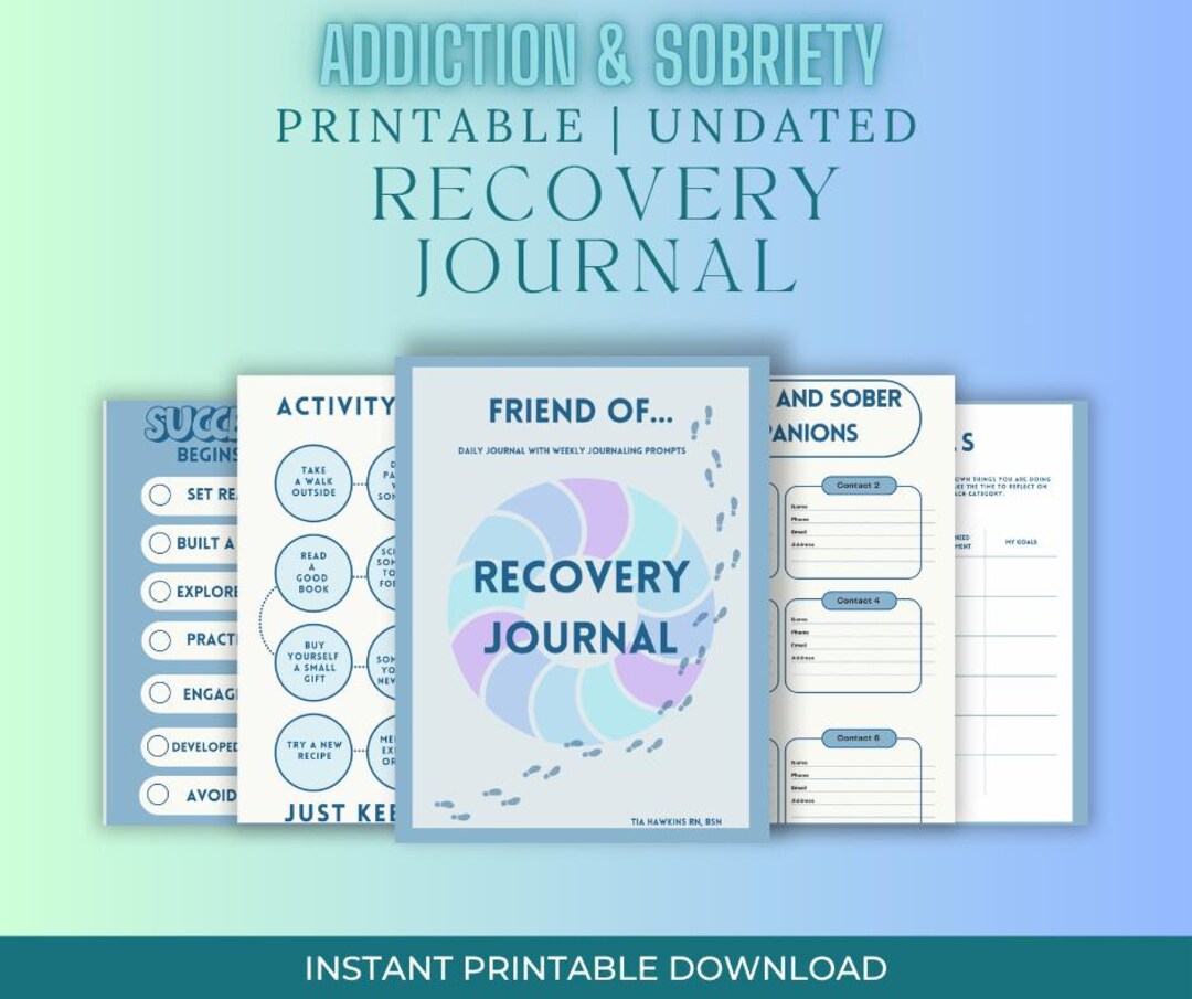 Recovery Room Notes.pdf 150+ Page Sobriety & Recovery Journal/workbook|12-week Addiction ...