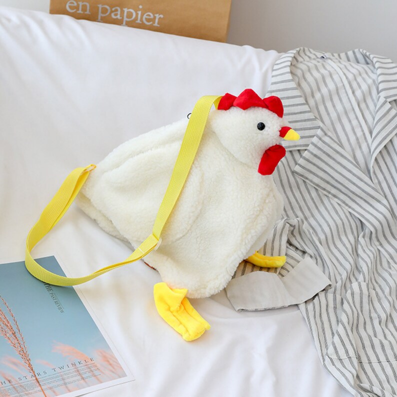 Cartoon Chicken Messenger Bag Funny Messenger Bag Bags for Etsy