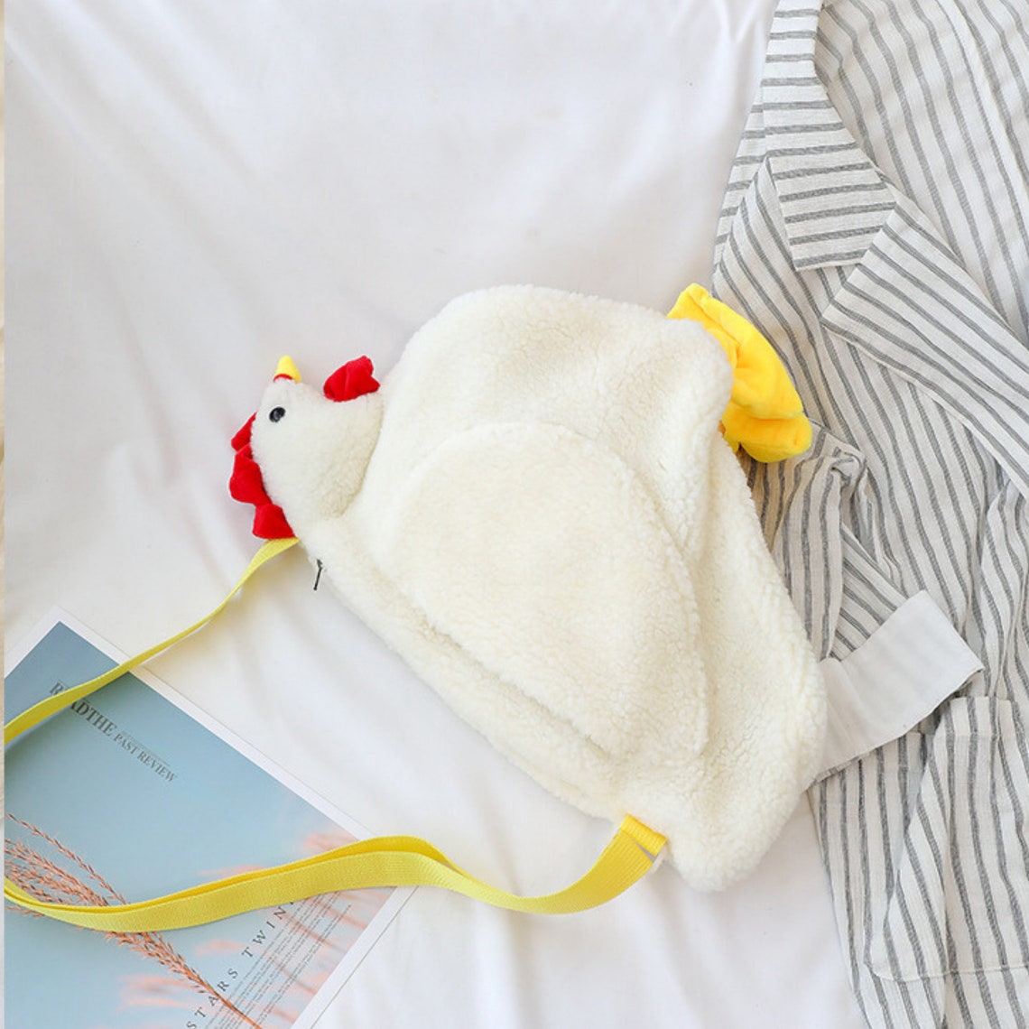 Cartoon Chicken Messenger Bag Funny Messenger Bag Bags for Etsy