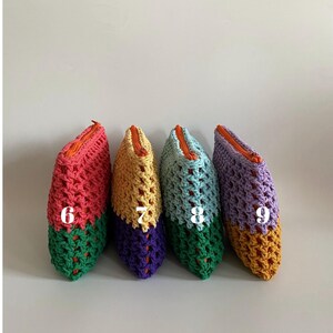 Elevate your beauty routine with this beautiful handcrafted Crochet Makeup Bag. Expertly designed for the modern individual who appreciates function fused with style, this makeup bag is a chic way to keep your favorite cosmetics organized.
