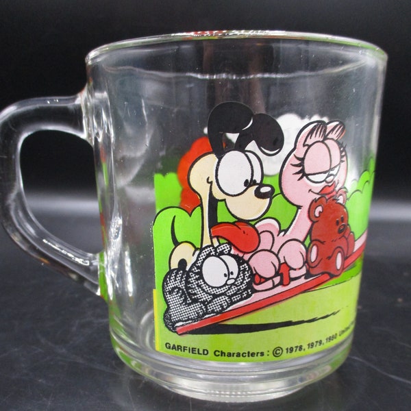 1980 McDonald's Promotional Garfield Mug