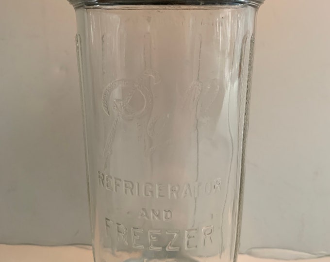 Vintage Ball Refrigerator and Freezer Jar W/lid Etsy