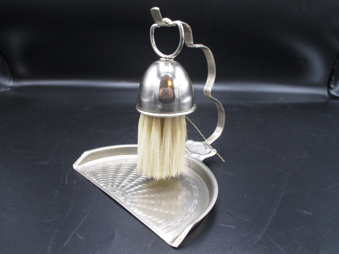Vintage Crumb Tray & Brush Sweeper Etsy