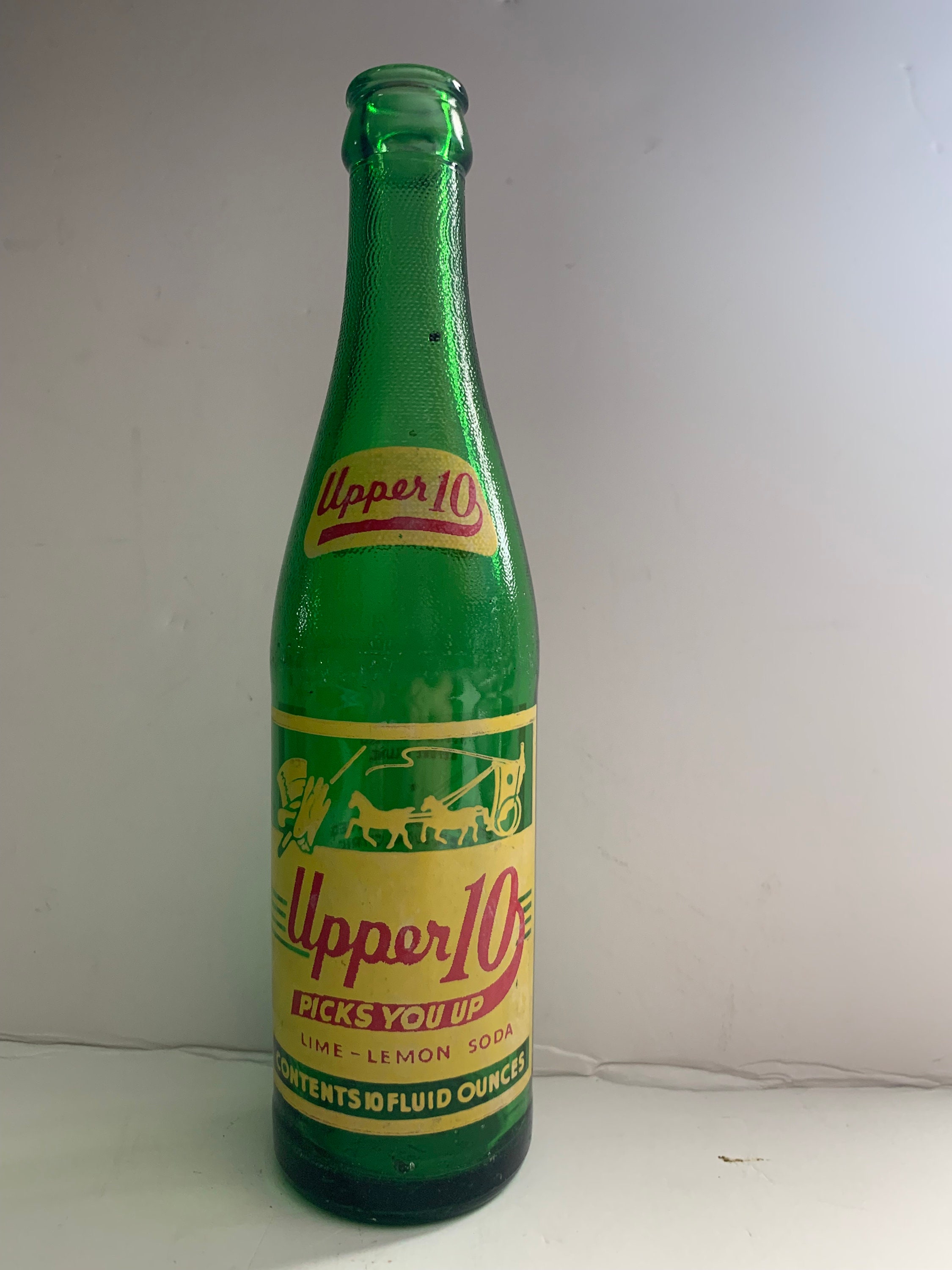 1960's Upper 10 Soda Bottle Etsy