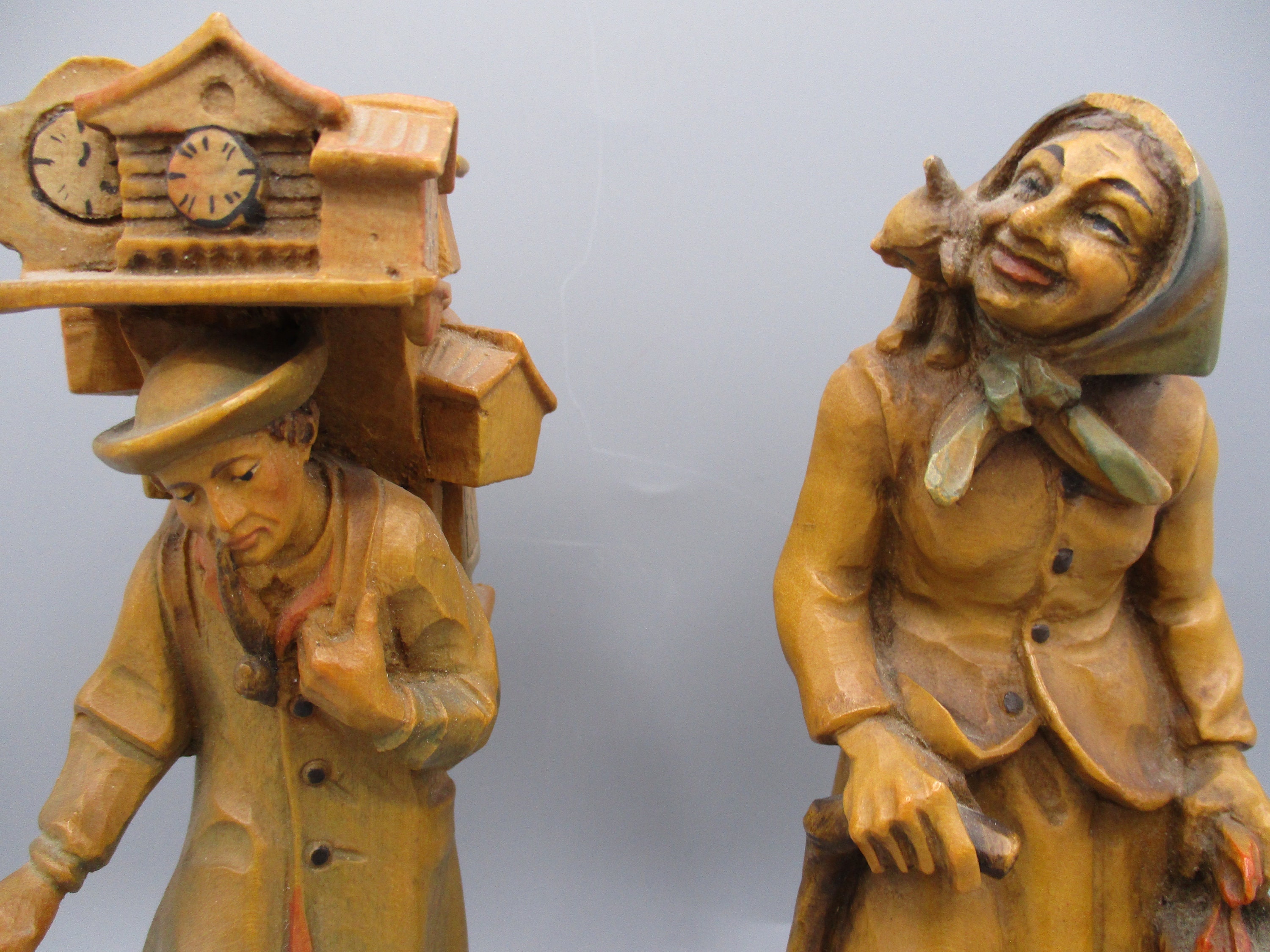 RARE-ANRI Wooden Hand Carved Figurines-italy - Etsy RARE-ANRI Wooden Hand Carved Figurines-italy - Etsy