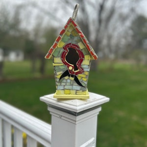 Red Bird Birdhouse
