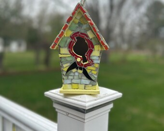 Red Bird Birdhouse