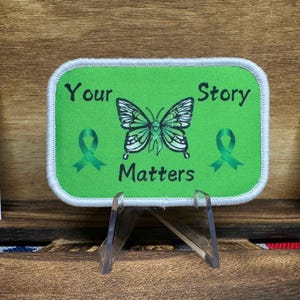 Your Story Matters Patch: The Unfinished Chapter of Hope