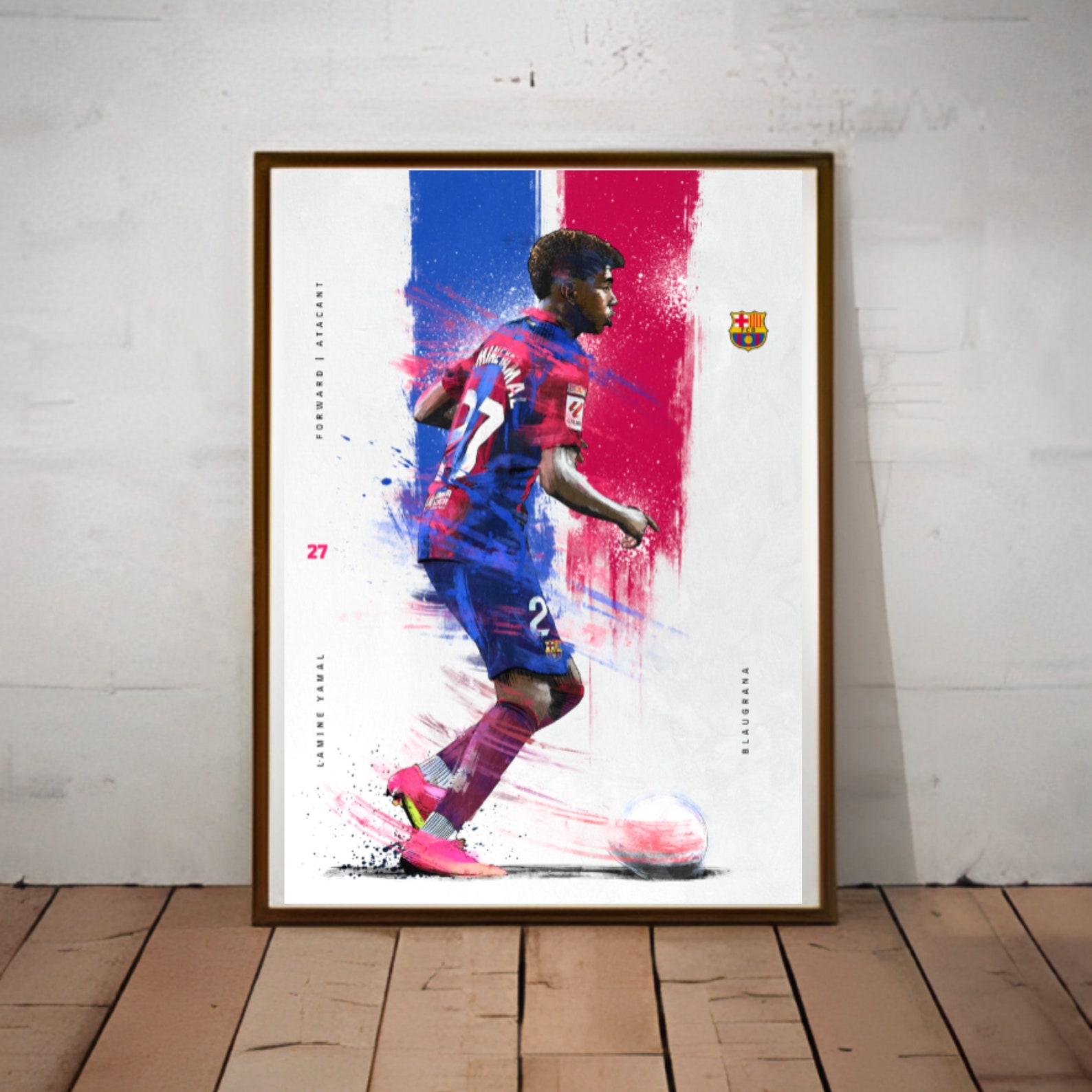Lamine Yamal / Football Poster / Wall Art / Home Decor / Poster