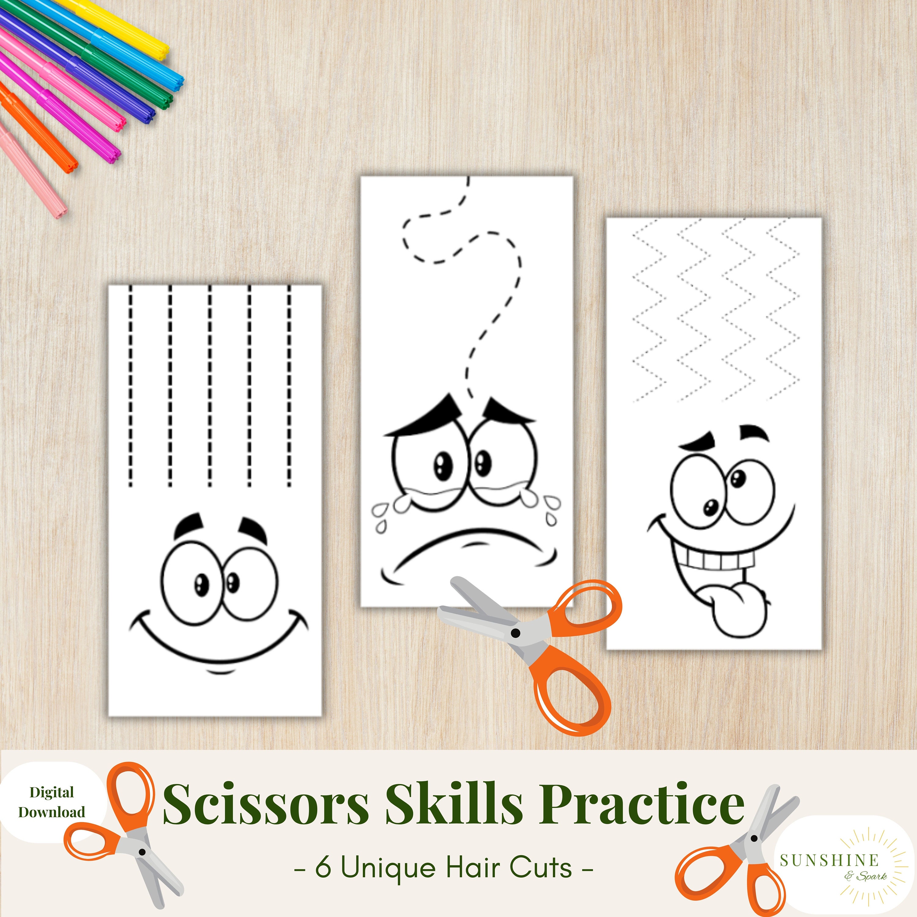 Are You Teaching Scissor Skills to Your Kindergarten Students? • Sweet  Sensations