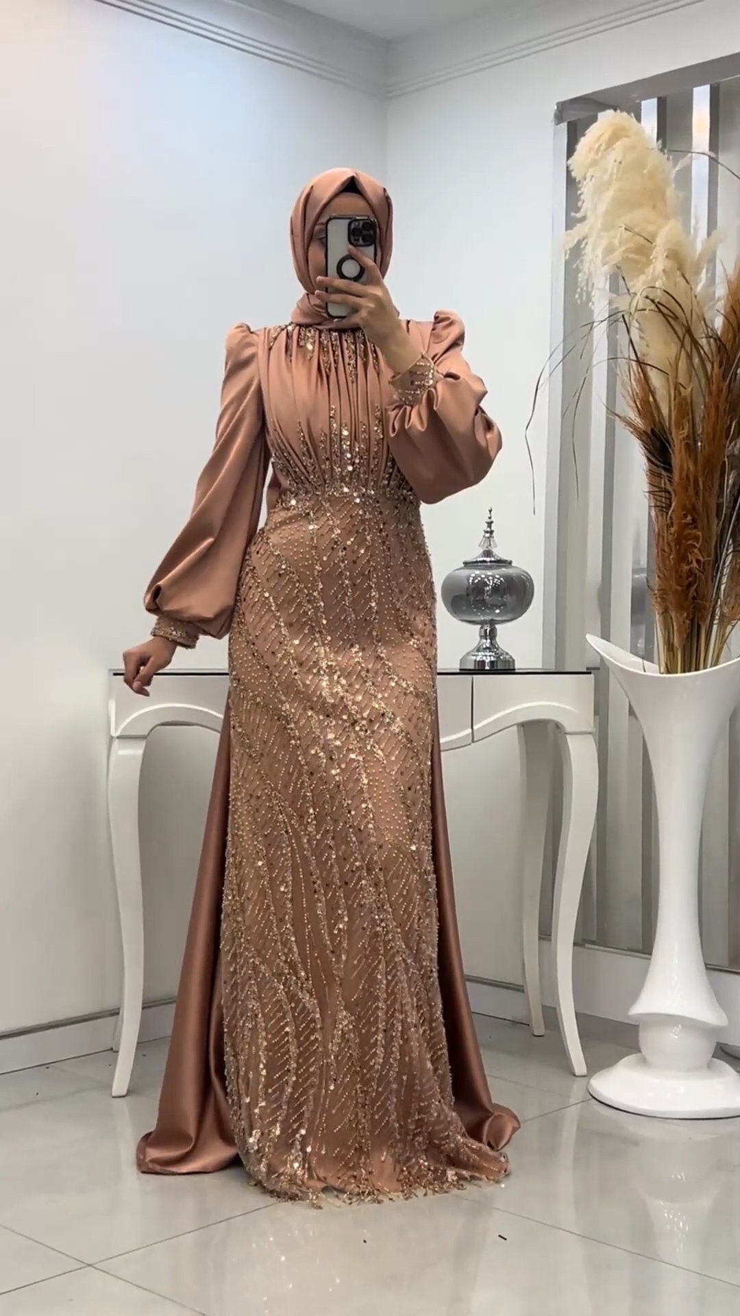 turkish hijab evening dresses online