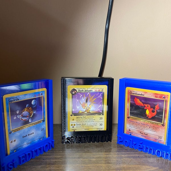 Custom Sports Card Stand Etsy