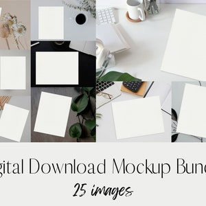 Versatile US Letter Mockup Bundle for Notebooks, Planners, and Desks