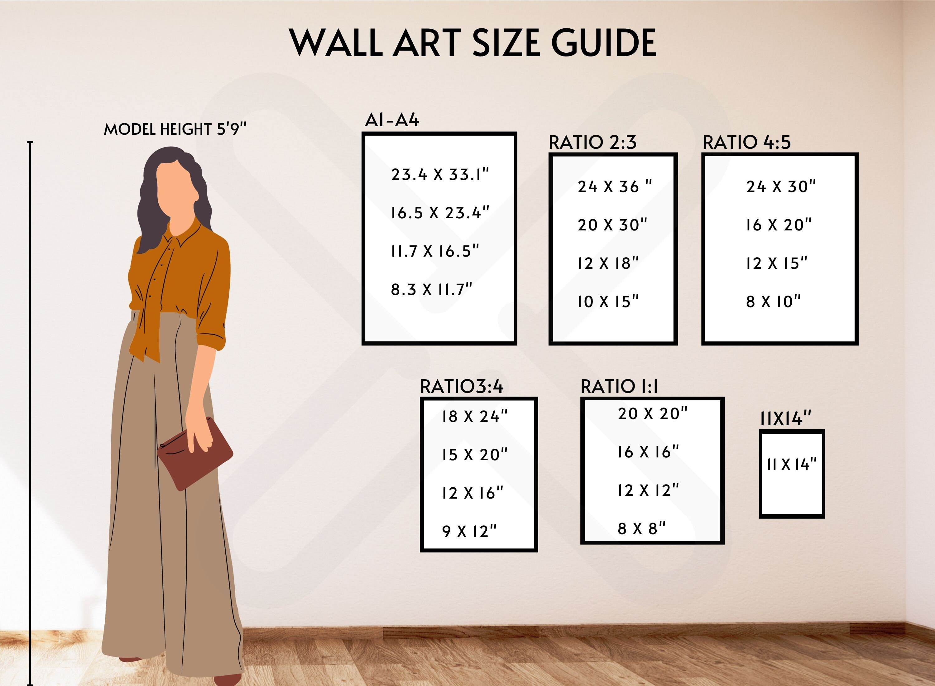 Size chart – Art dealer